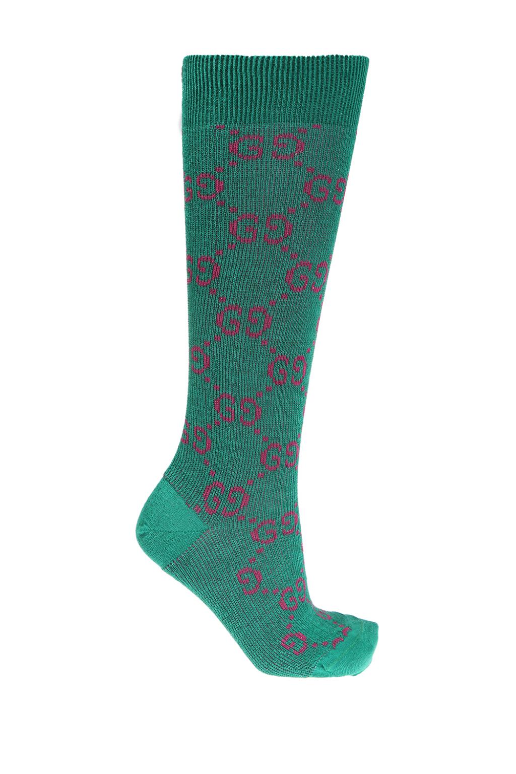 Gucci lurex interlocking g socks hotsell